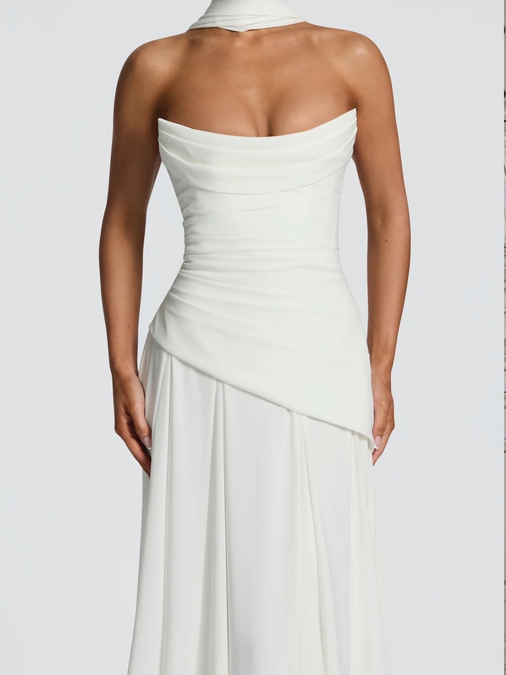 BABYBOO Patricia Maxi Dress (M) (Ivory) (Bridal, Bachelorette, Wedding) - Picture 4 of 7
